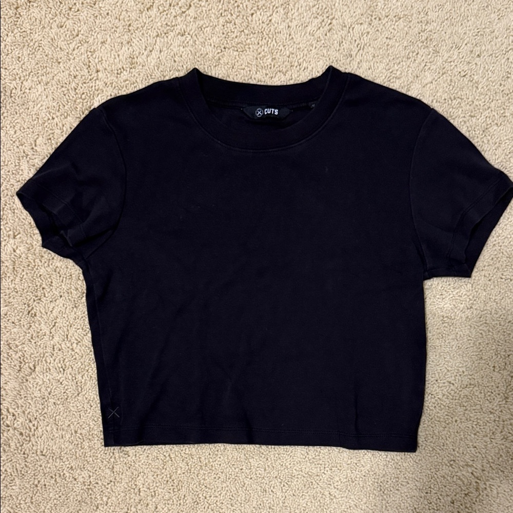 Cuts crop top